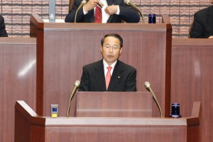9月議会本会議で一般質問,